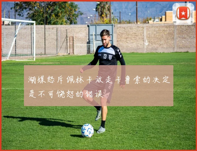 湖媒怒斥佩林卡放走卡鲁索的决定是不可饶恕的错误